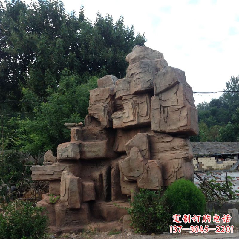 益阳石头(塑石)假山