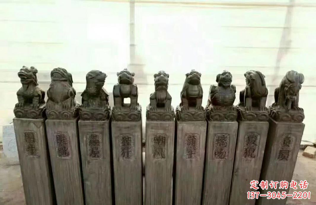 益阳栓马桩石雕