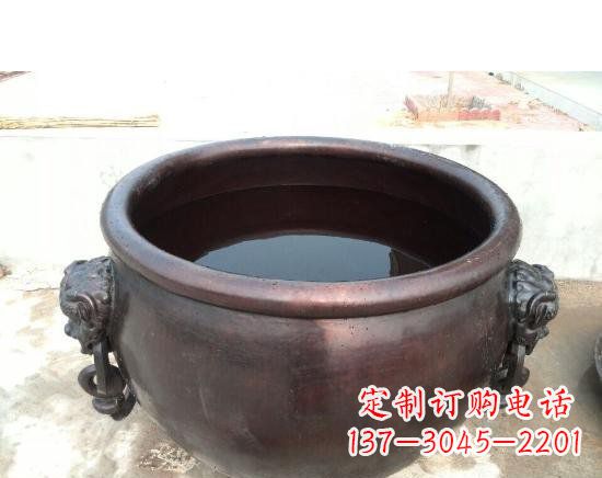 益阳水缸寺庙铜雕