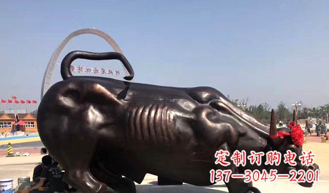 益阳水牛铜雕