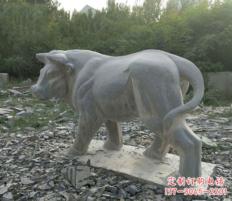 益阳水牛雕公园动物雕塑