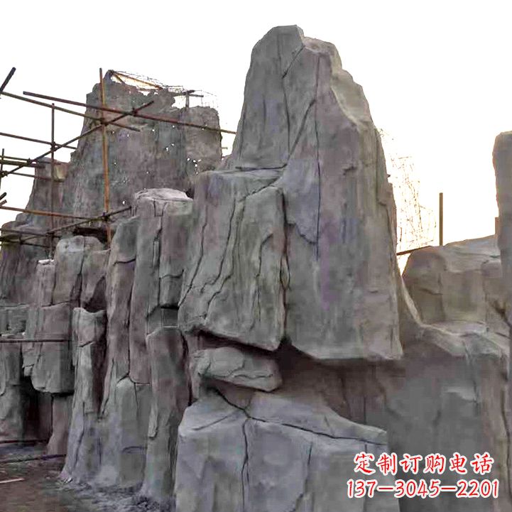 益阳水泥塑石假山雕塑
