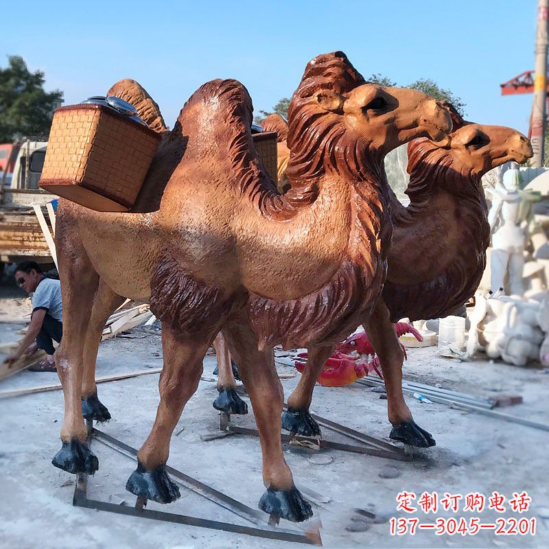 益阳丝绸之路仿真骆驼雕塑