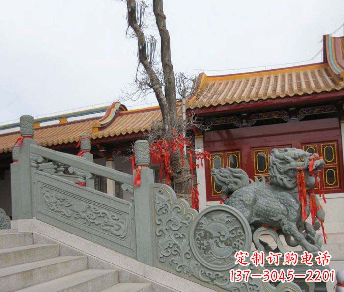 益阳寺庙景观仿古石栏板