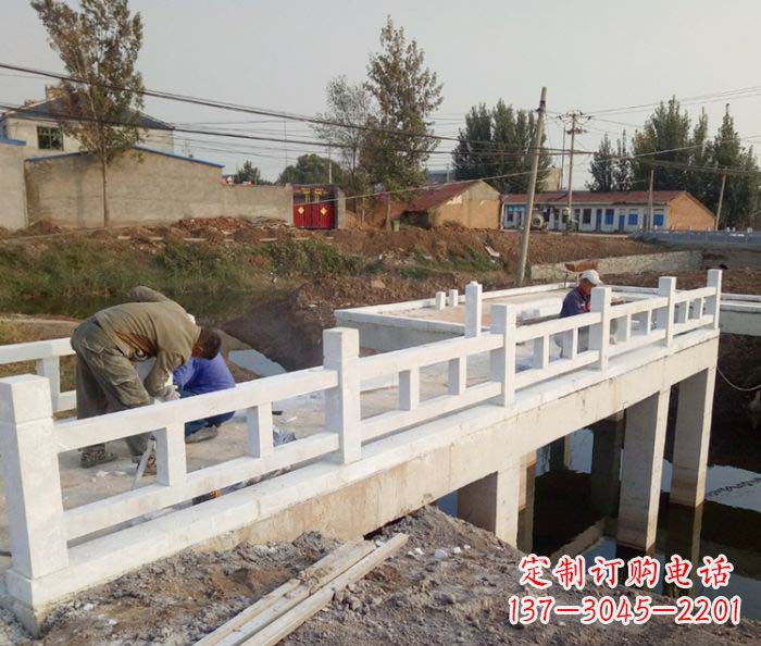 益阳寺庙景观汉白玉栏板石雕