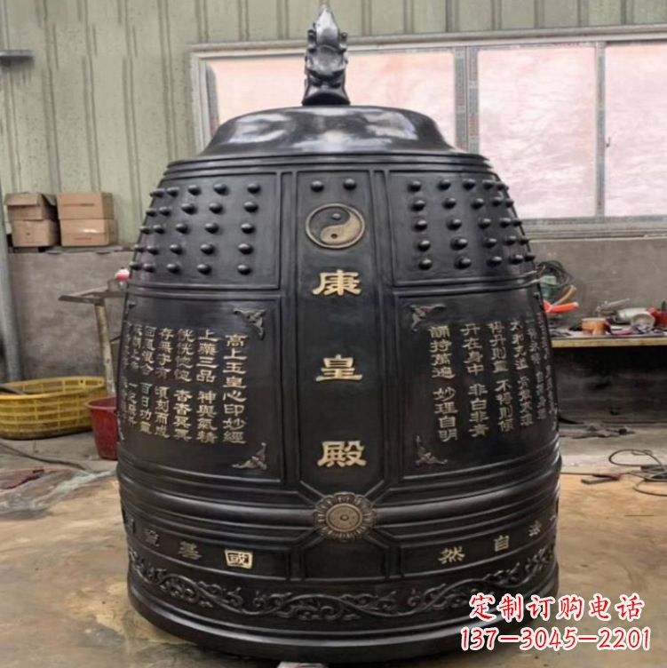 益阳寺庙铜雕挂钟