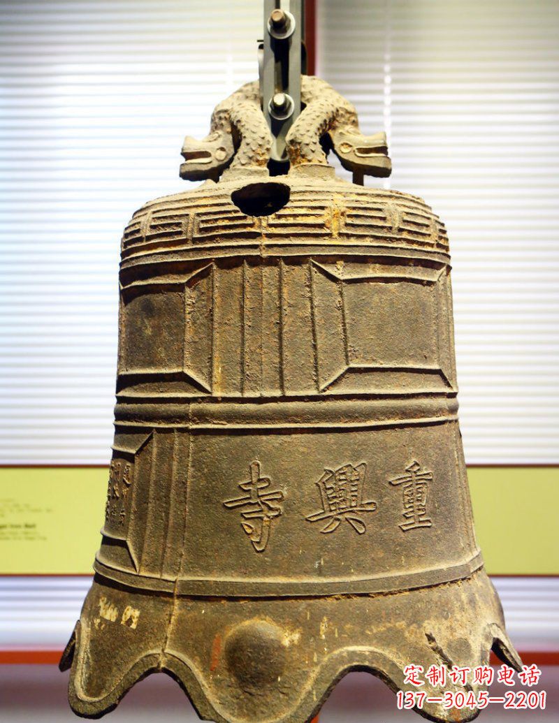 益阳寺庙铜钟铜雕