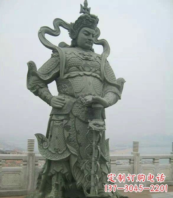 益阳寺庙韦陀菩萨石雕