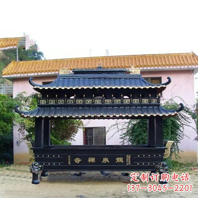 益阳寺庙宗祠香炉雕塑