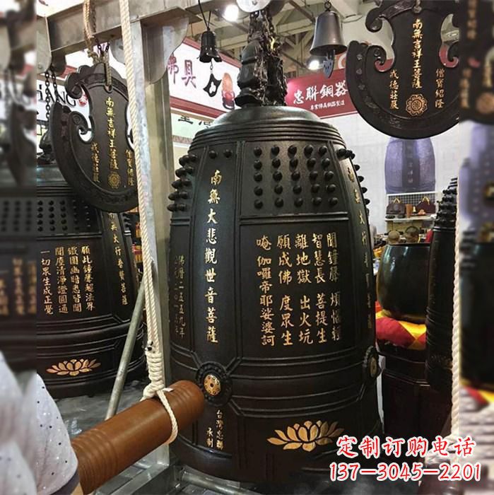 益阳寺院挂钟铜雕塑