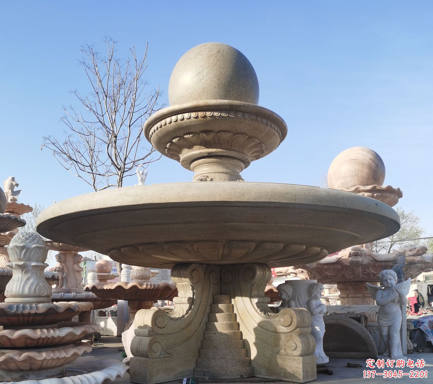 益阳松香玉大理石风水球