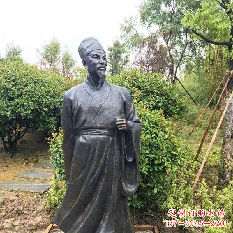 益阳苏东坡铸铜历史文化名人雕像