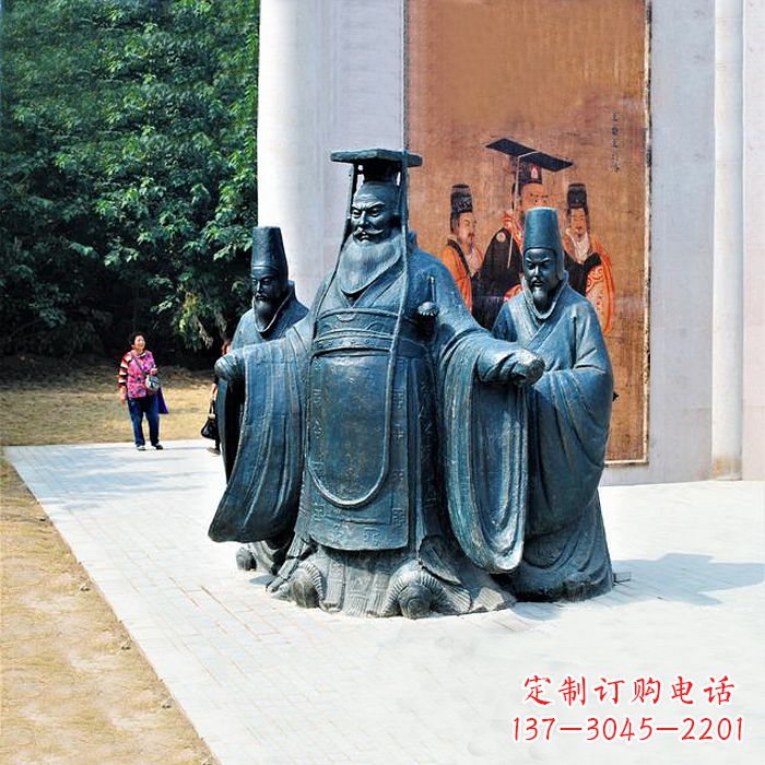 益阳隋文帝杨坚景观雕塑