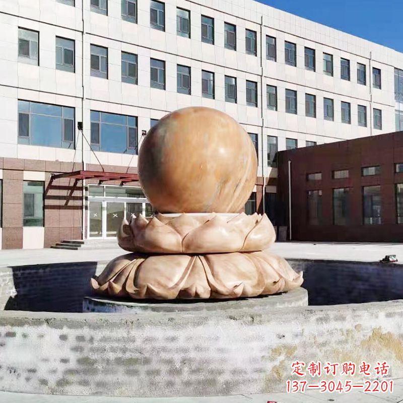 益阳特色的石雕风水球