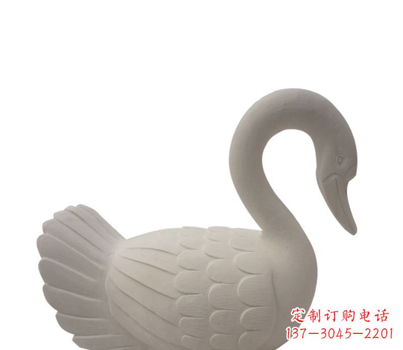益阳天鹅俯身广场景观石雕