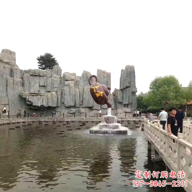 益阳天壶流水喷泉