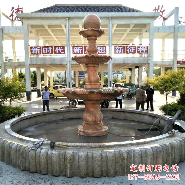 益阳天使喷泉石雕
