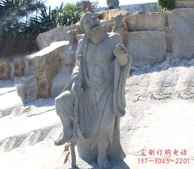 益阳铁拐李八仙雕塑