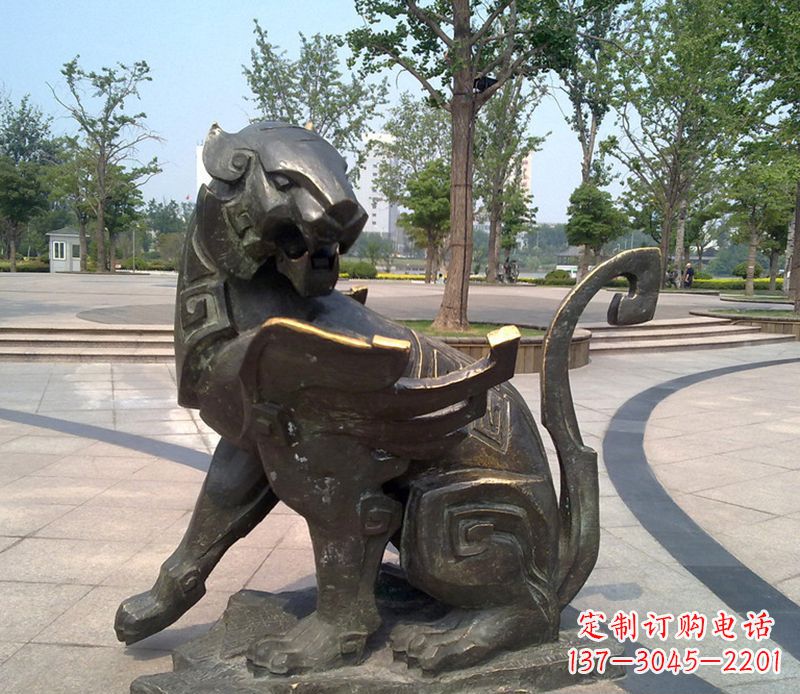 益阳铜雕抽象十二生肖