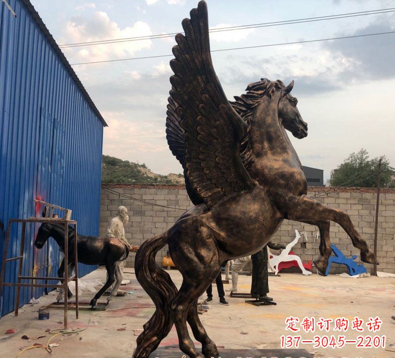 益阳铜雕飞马雕塑