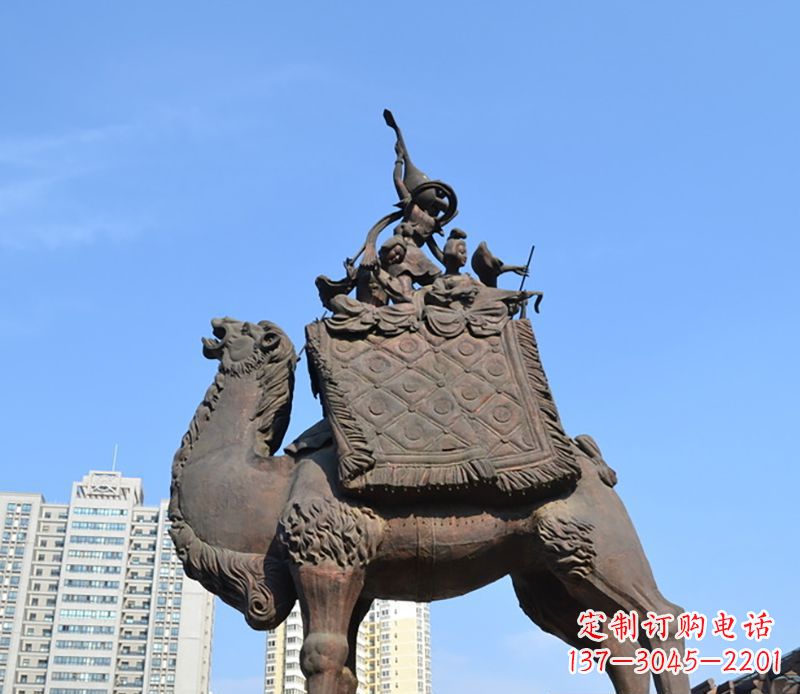 益阳铜雕骆驼