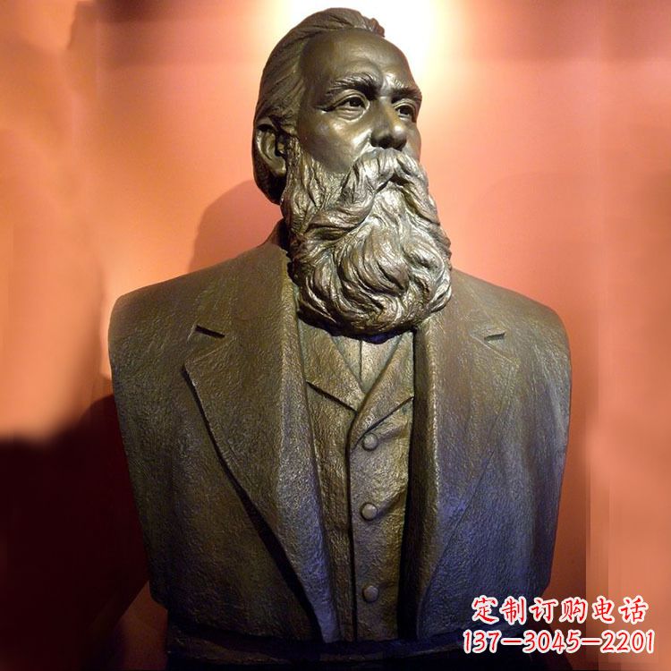 益阳铜雕马克思雕塑
