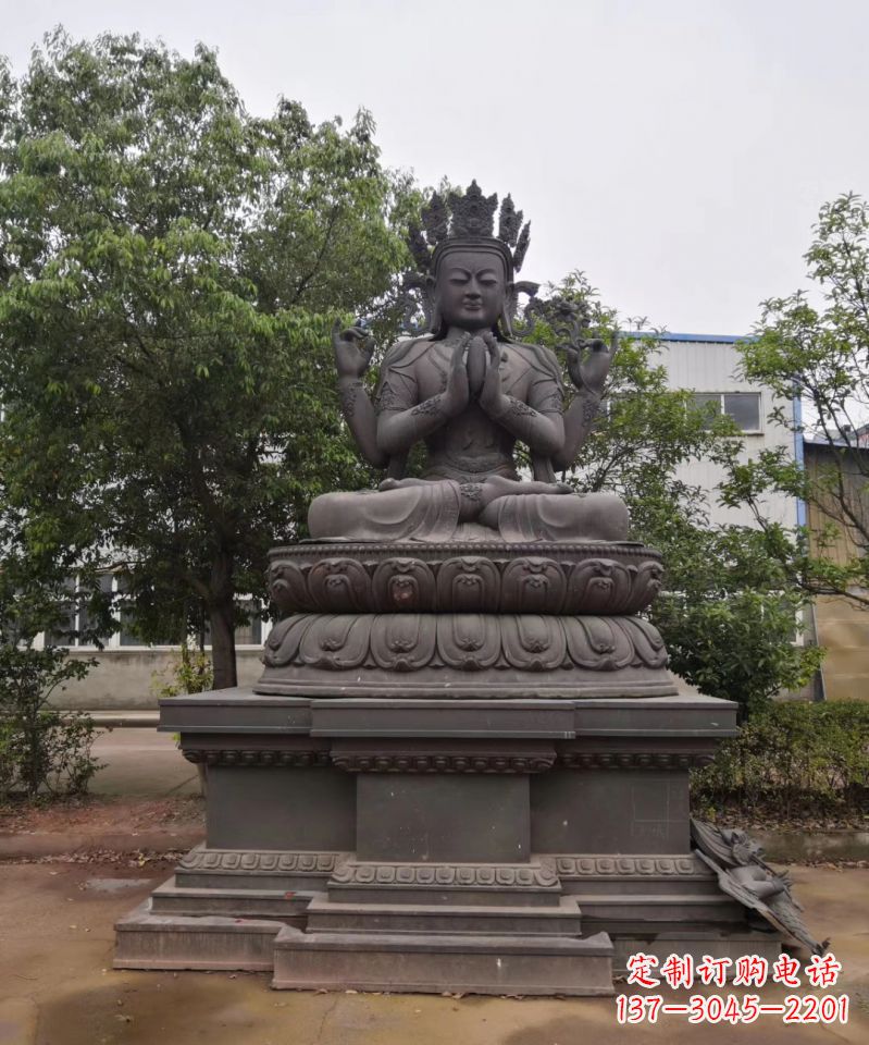 益阳铜雕密宗佛寺庙佛像雕塑