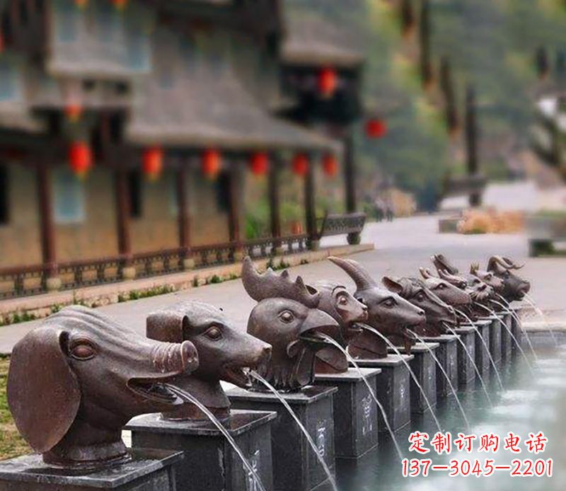 益阳铜雕喷泉