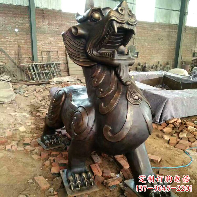 益阳铜雕貔貅镇宅辟邪