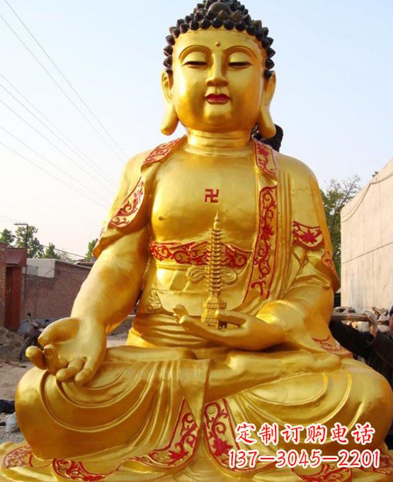 益阳铜雕如来