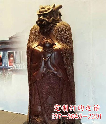 益阳铜雕兽首人身十二生肖