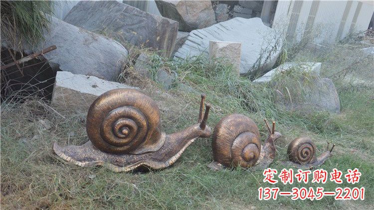益阳铜雕蜗牛