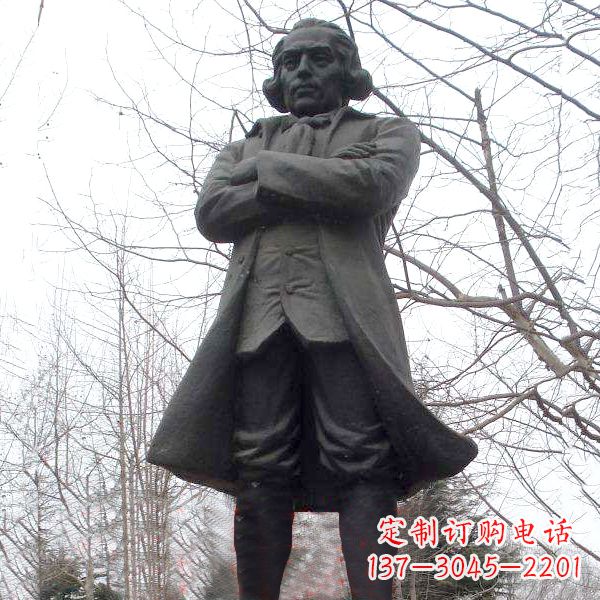 益阳瓦特公园铜雕塑像