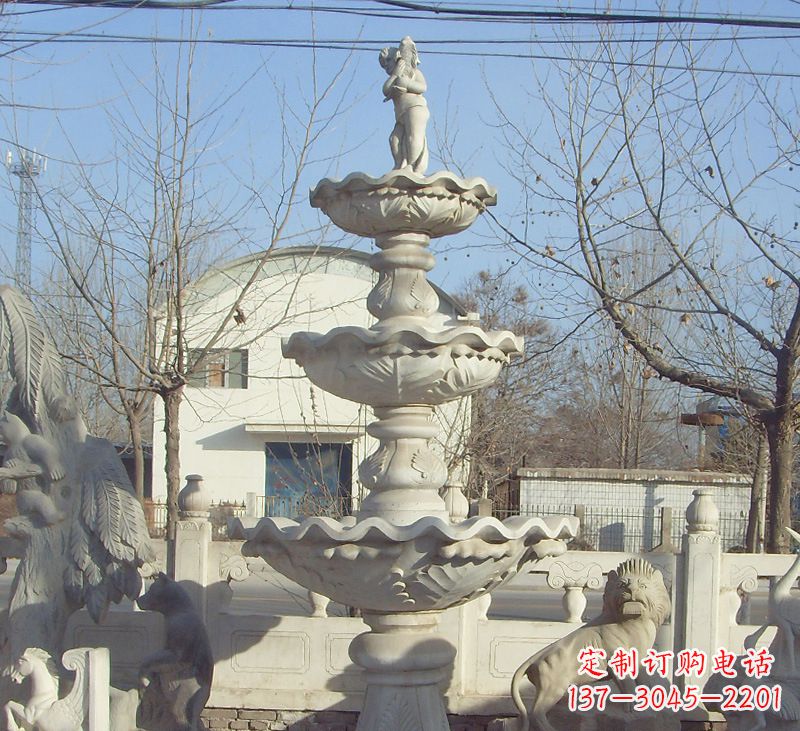 益阳晚霞红石雕风水球图片