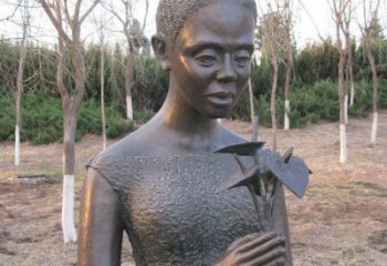 益阳浪漫艺术·女人铜雕