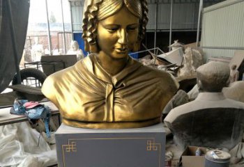 益阳南丁格尔玻璃钢头像雕塑，高品质艺术定制