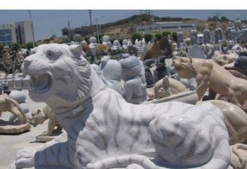 益阳专业雕刻精美的老虎石雕