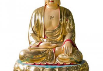 益阳如来佛雕塑，神圣古朴艺术精品