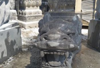 益阳传承巨龙传说的高品质龙头雕塑