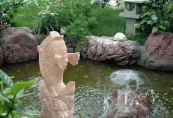 益阳艺术化的鲤鱼雕塑，让你家的氛围变得更加温馨