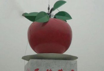 益阳精美苹果雕塑，给空间增添独特风格