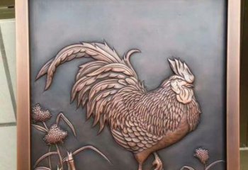 益阳呈现优雅，唤醒静谧中的美丽——锻铜公鸡雕塑