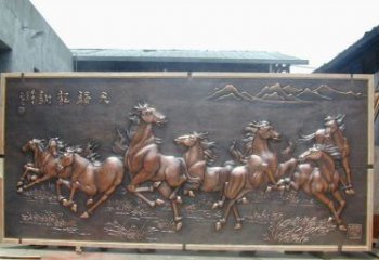 益阳中领雕塑：古典造型的精美马雕塑