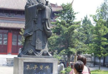 益阳中领雕塑推出精致青铜孔子雕塑，考究工艺，…