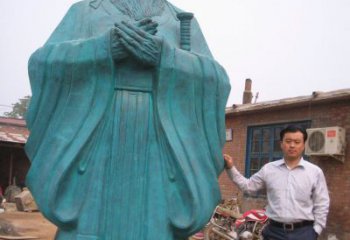 益阳来自中国历史的经典孔子雕塑