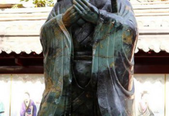 益阳青铜孔子行教像，把智慧和精神传承