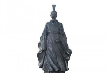 益阳精美绝伦的屈原雕塑