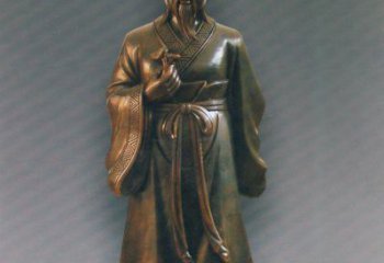 益阳扁鹊仿铜人物雕塑-独特的玻璃钢雕刻