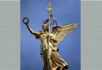 益阳优雅的胜利女神铜雕