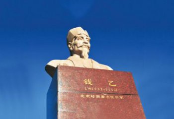 益阳中领雕塑荣耀出品：十大名医之儿科之圣头像雕塑
